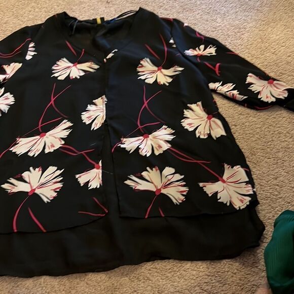 Stefano cocci floral blouse M - Picture 4 of 8